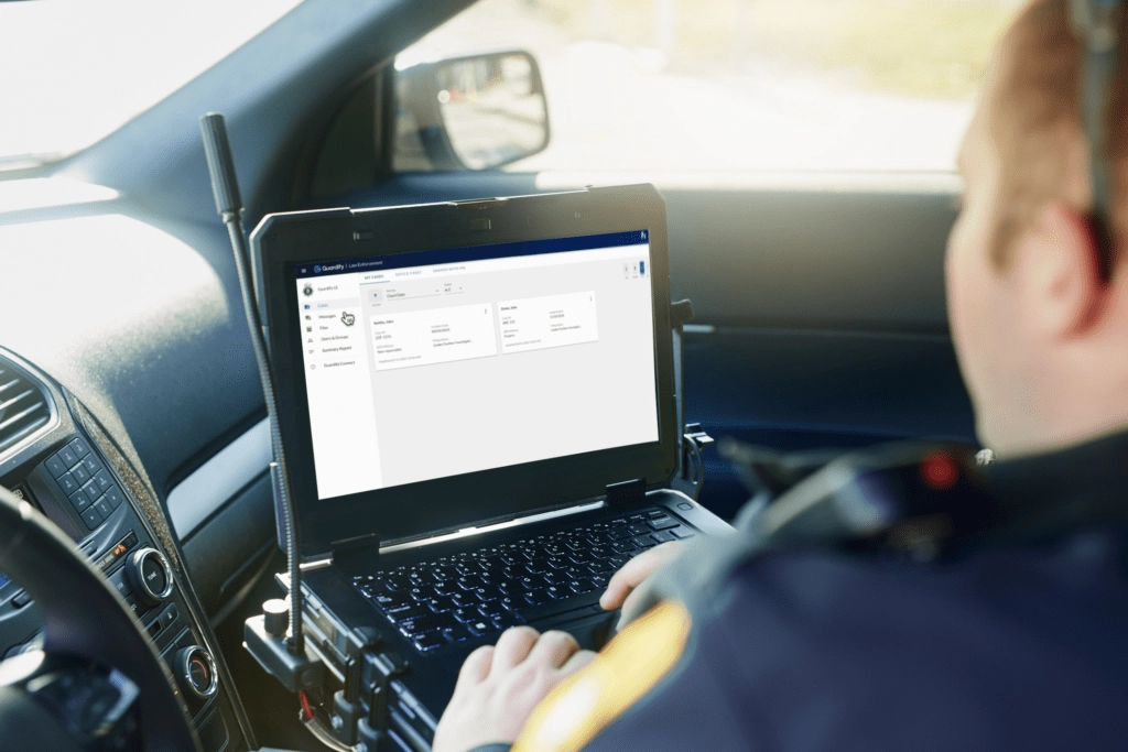 Law enforcement using Guardify for Law enforcement