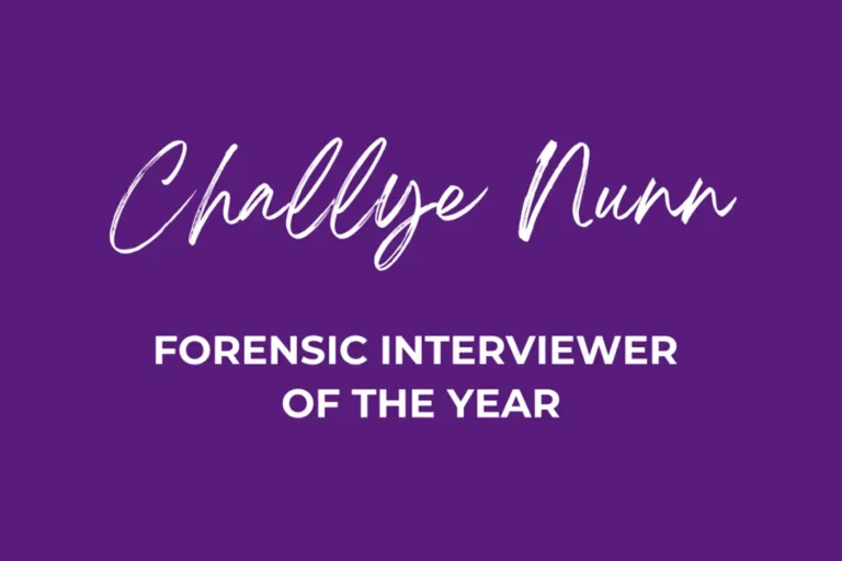 Challye Nunn, Guardify Forensic Interviewer of the Year